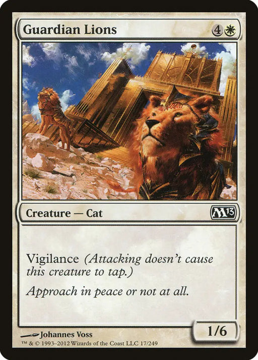 Guardian Lions [Magic 2013] - MTG Single
