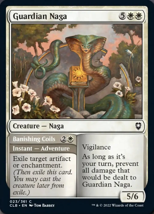 Guardian Naga // Banishing Coils [Commander Legends: Battle for Baldur’s Gate] - MTG Single