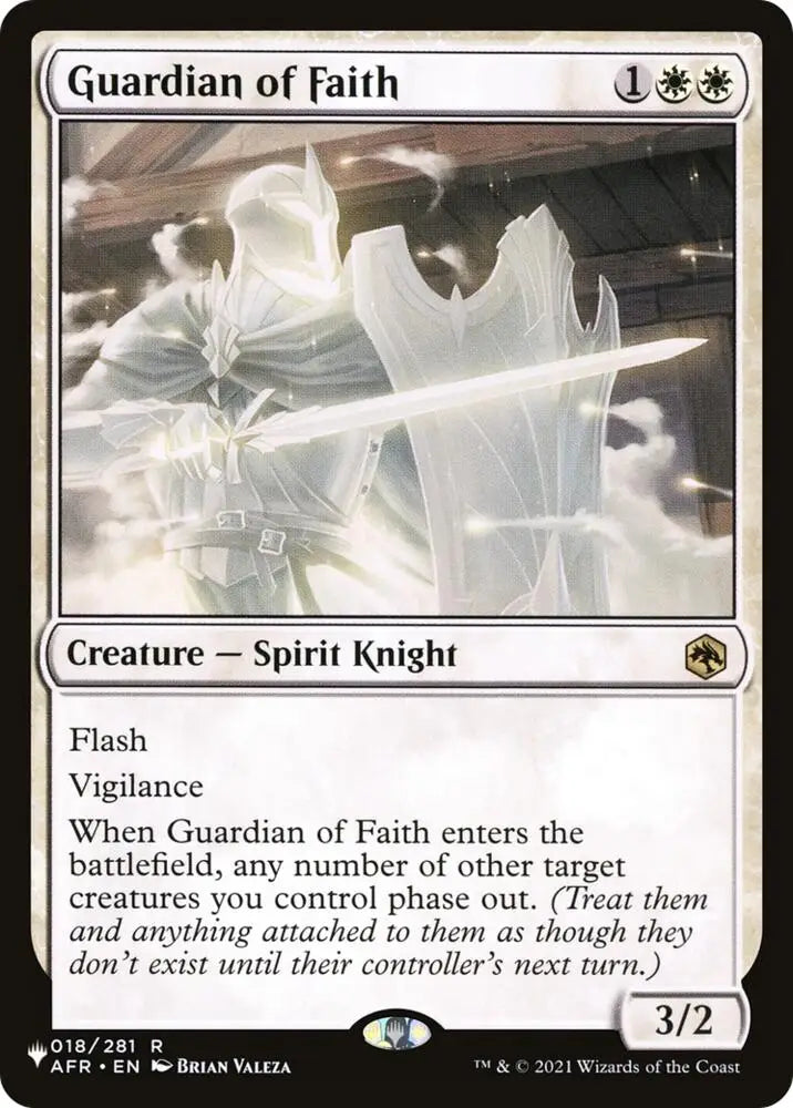 Guardian of Faith (18) [The List]