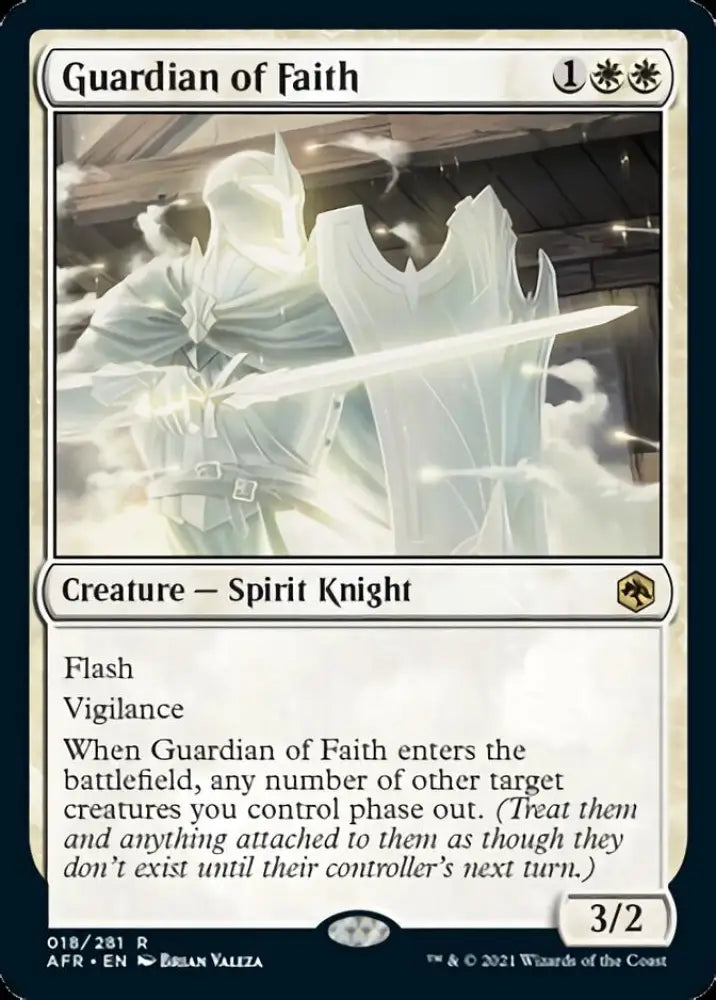 Guardian of Faith [Dungeons & Dragons: Adventures in the Forgotten Realms] - MTG Single