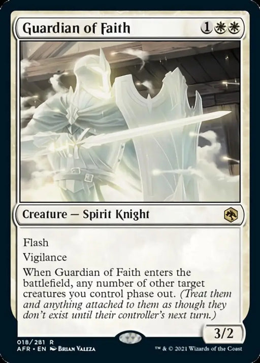 Guardian of Faith [Dungeons & Dragons: Adventures in the Forgotten Realms] - MTG Single
