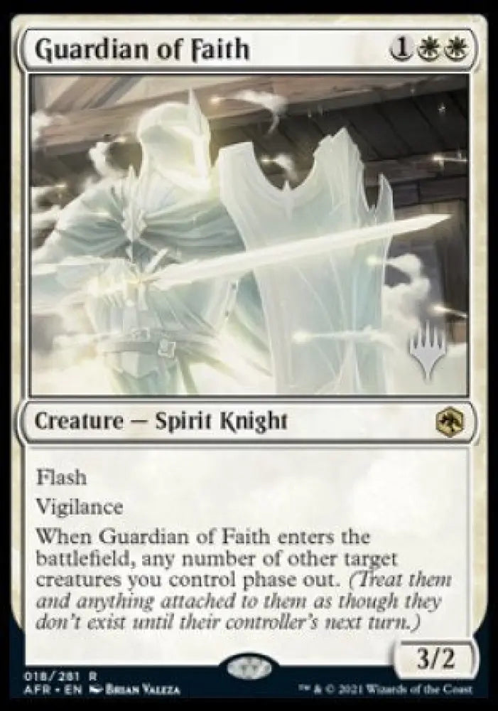 Guardian of Faith (Promo Pack) [Dungeons & Dragons: Adventures in the Forgotten Realms Promos] - MTG Single