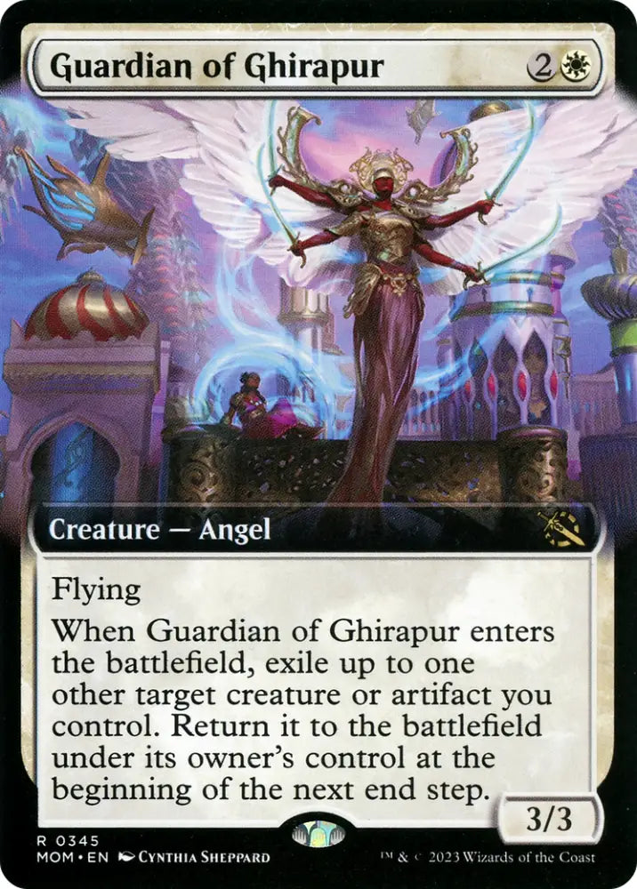 Guardian of Ghirapur (Extended Art) [March of the Machine] - MTG Single