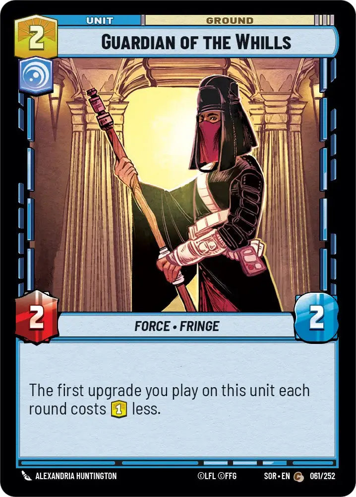 Guardian of the Whills (061/252) [Spark of Rebellion] - Star Wars: Unlimited Single