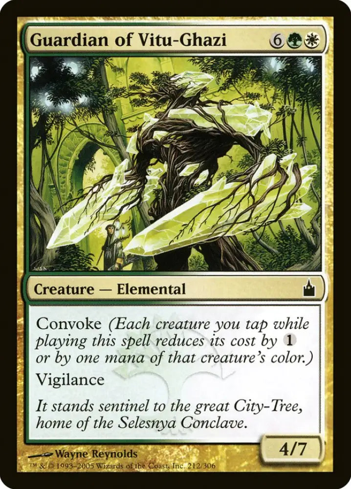 Guardian of Vitu-Ghazi [Ravnica: City of Guilds] - MTG Single