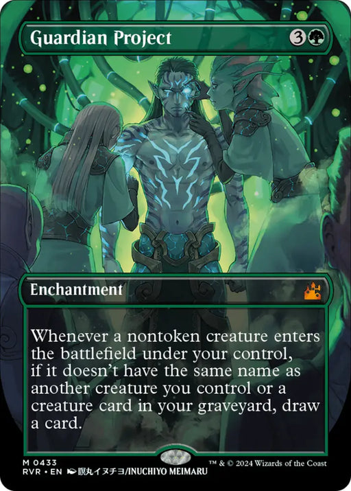 Guardian Project (Anime Borderless) [Ravnica Remastered] - MTG Single