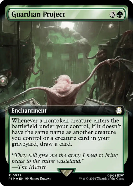 Guardian Project (Extended Art) (Surge Foil) [Fallout] - MTG Single