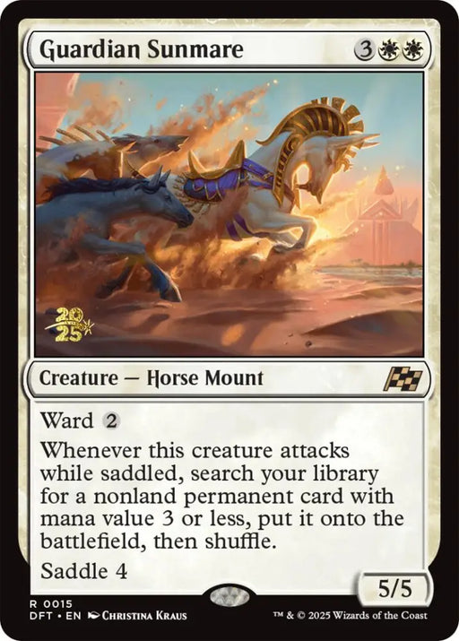 Guardian Sunmare [Aetherdrift Prerelease Promos] - MTG Single