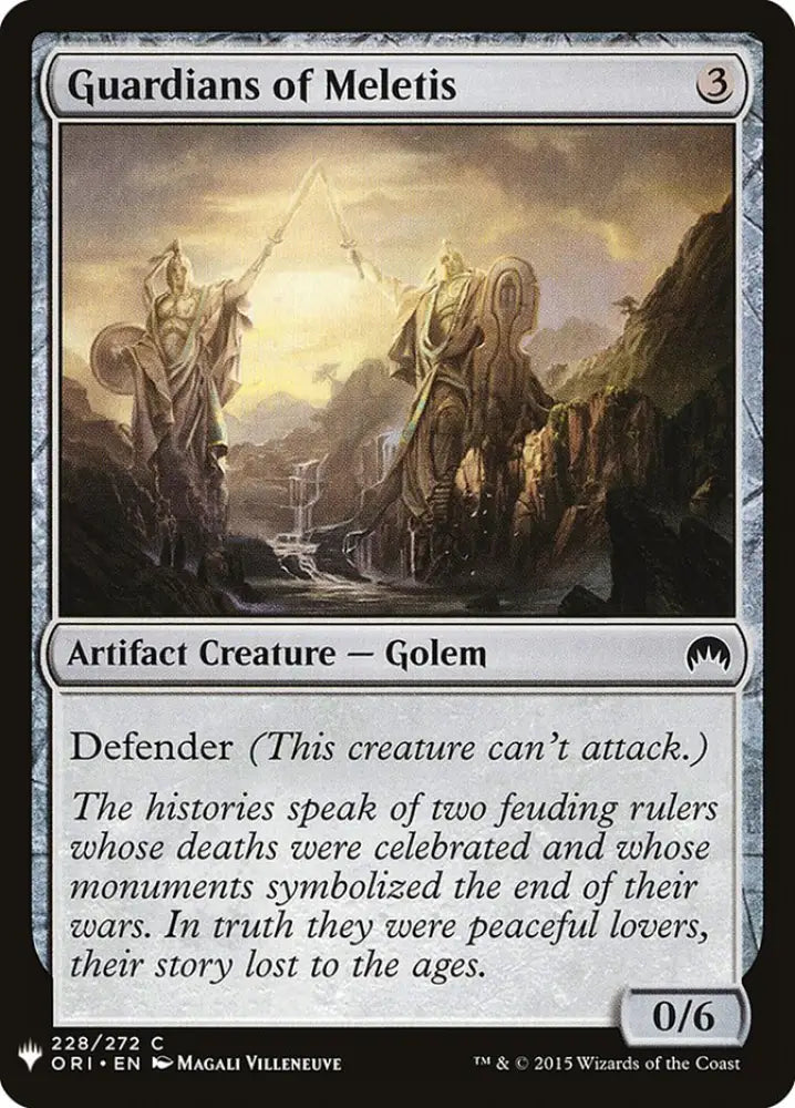 Guardians of Meletis [Mystery Booster] - MTG Single