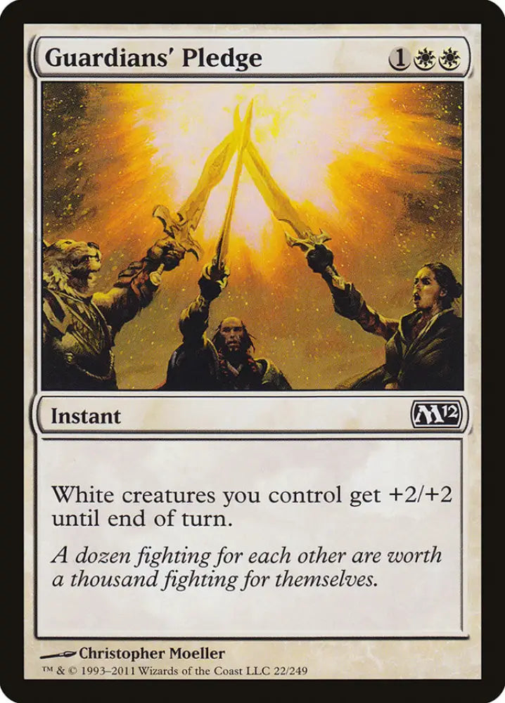 Guardians’ Pledge [Magic 2012] - MTG Single