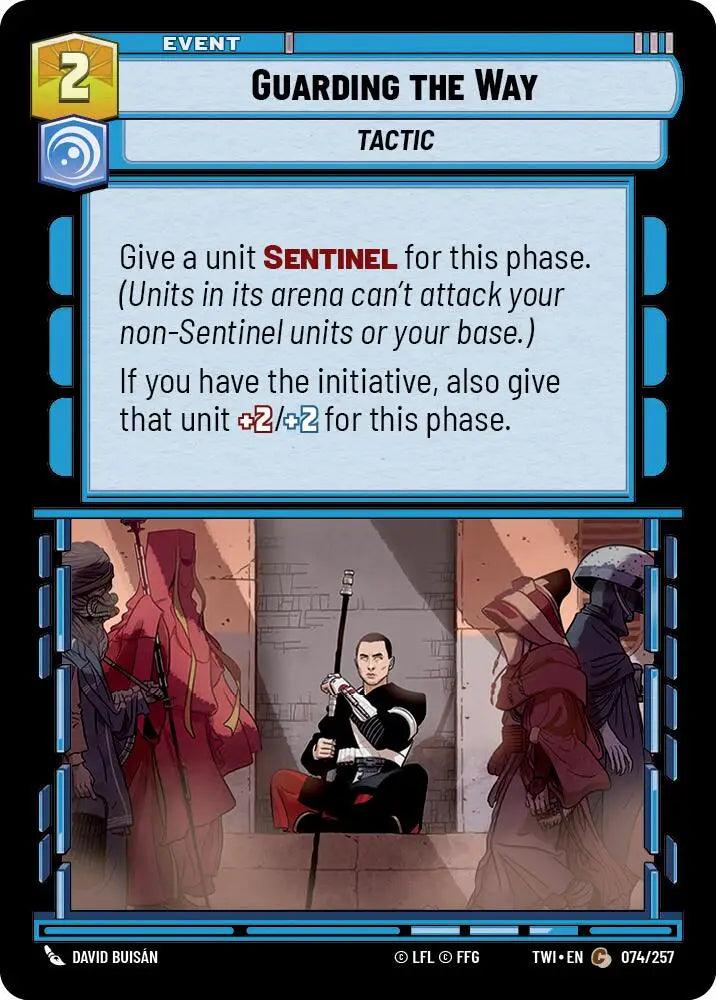 Guarding the Way (074/257) [Twilight of the Republic] - Star Wars: Unlimited Single