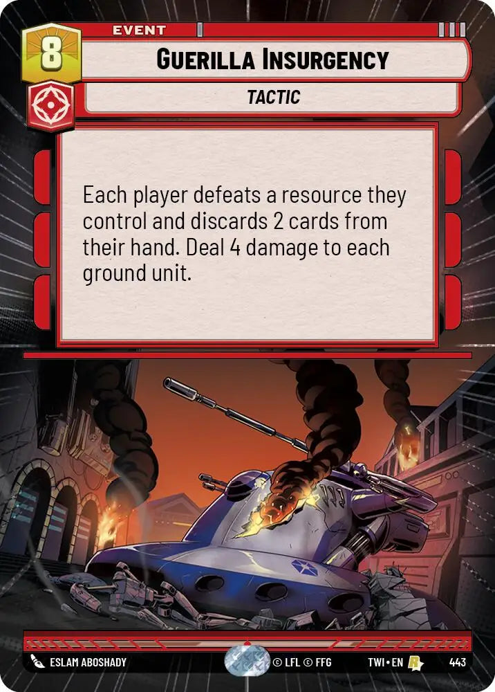 Guerilla Insurgency (Hyperspace) (443) [Twilight of the Republic] - Star Wars: Unlimited Single