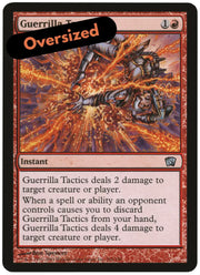 Guerrilla Tactics (Oversized) [Eighth Edition Box Topper] - MTG Single