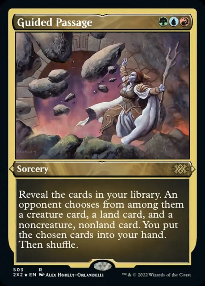 Guided Passage (Foil Etched) [Double Masters 2022] - MTG Single