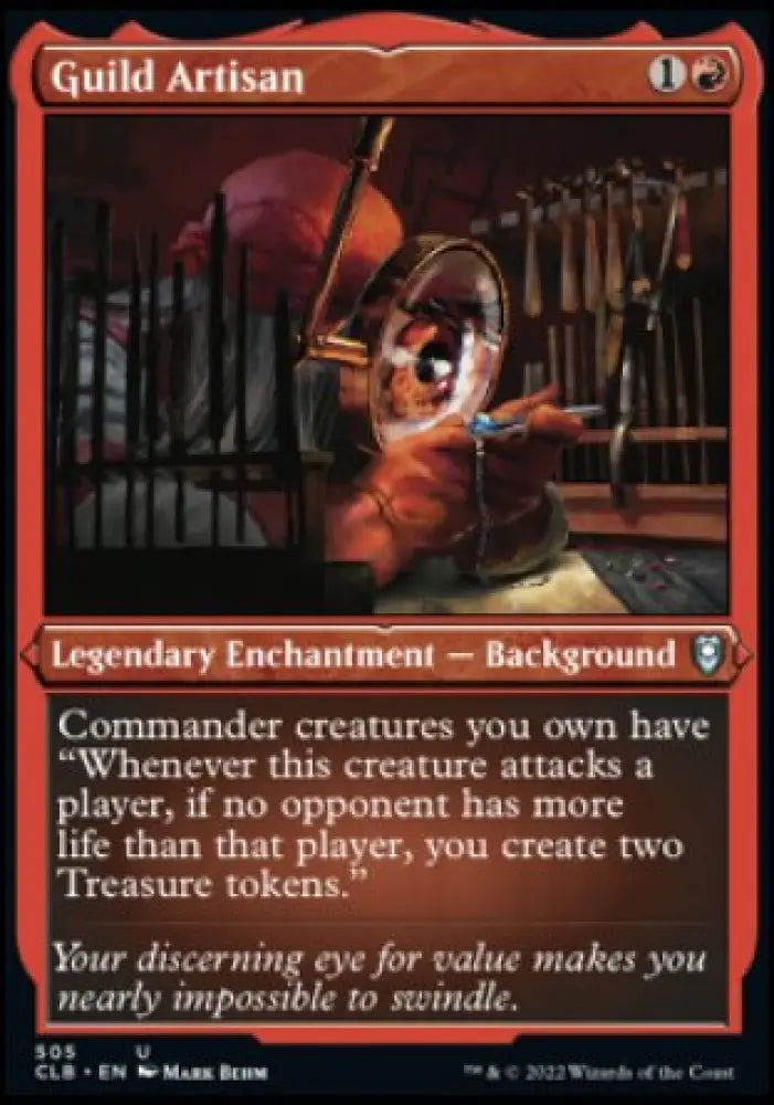 Guild Artisan (Foil Etched) [Commander Legends: Battle for Baldur’s Gate] - MTG Single