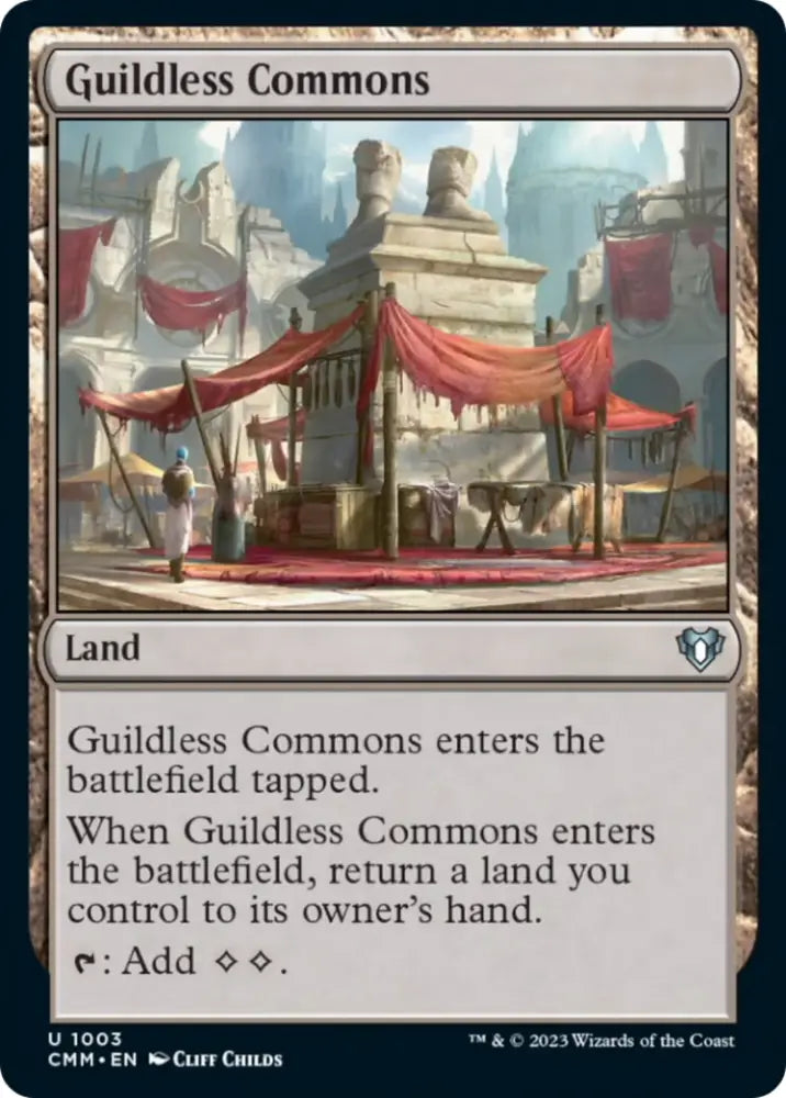 Guildless Commons [Commander Masters] - MTG Single
