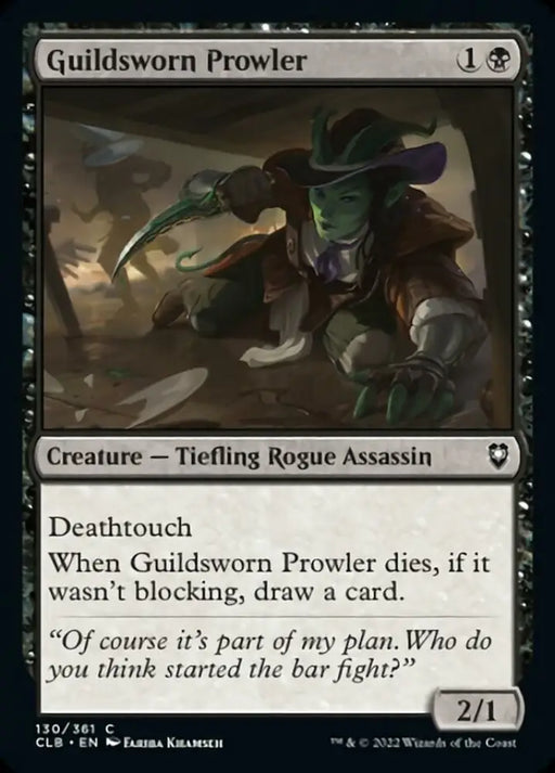 Guildsworn Prowler [Commander Legends: Battle for Baldur’s Gate] - MTG Single