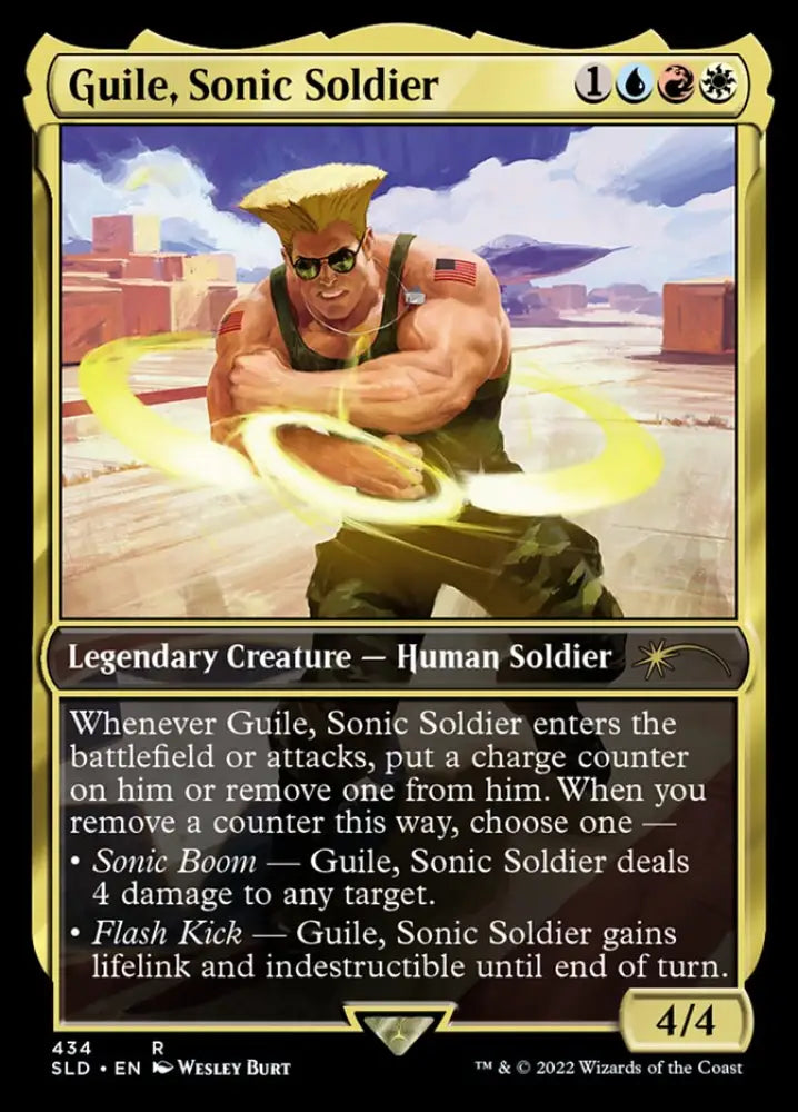Guile Sonic Soldier [Secret Lair Drop Series] - MTG Single