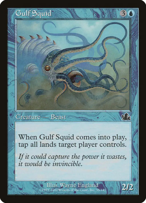 Gulf Squid [Prophecy] - MTG Single