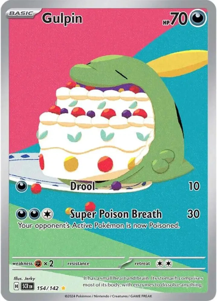 Gulpin (154/142) [Scarlet & Violet: Stellar Crown] - Pokemon Single