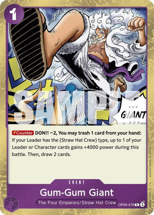 Gum-Gum Giant (OP09-078) [Emperors in the New World]