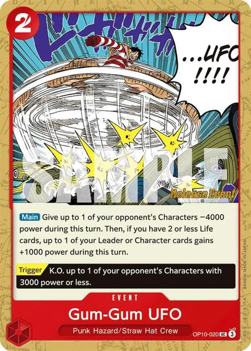 Gum-Gum UFO (OP10-020) [Royal Blood Release Event Cards]
