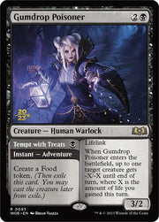 Gumdrop Poisoner // Tempt with Treats [Wilds of Eldraine Prerelease Promos] - MTG Single