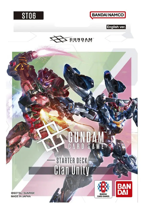 Gundam CG ST-06 Clan Unity Starter Deck - Gundam Card Game Sealed