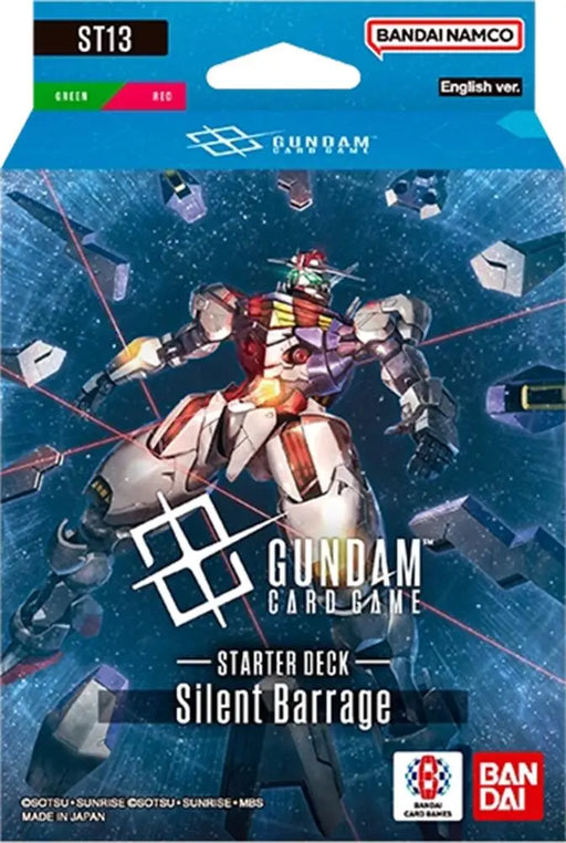 Gundam CG ST-13 Starter Deck Silent Barrage (EN) (2026-09-25) - Gundam Card Game Sealed