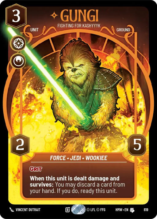 Gungi - Fighting for Kashyyyk (Prestige) (819) [Homeworlds]