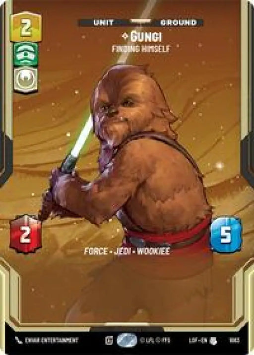 Gungi - Finding Himself (Prestige Foil) (1083) [Legends of the Force]