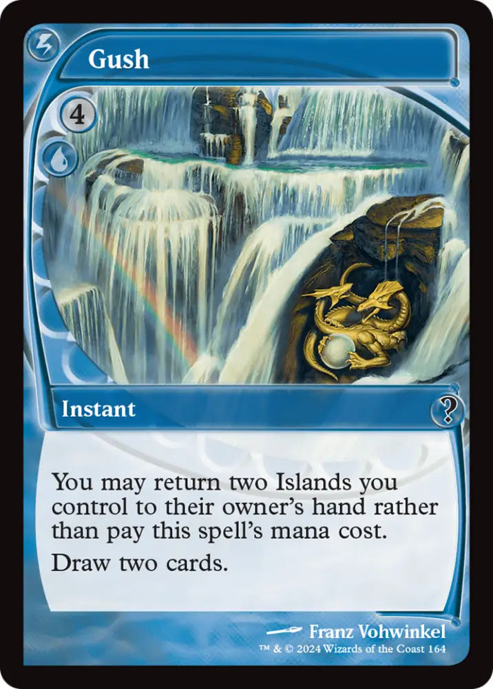 Gush (Future Sight) [Mystery Booster 2] - MTG Single