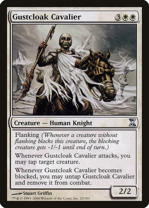 Gustcloak Cavalier [Time Spiral] - MTG Single
