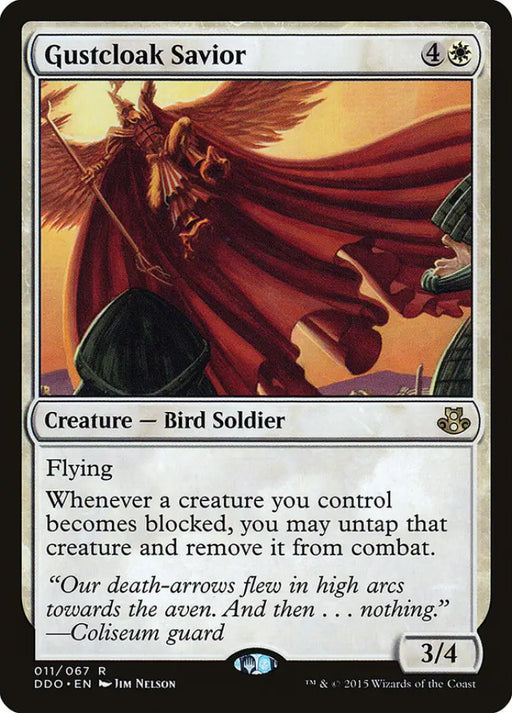 Gustcloak Savior [Duel Decks: Elspeth vs. Kiora] - MTG Single