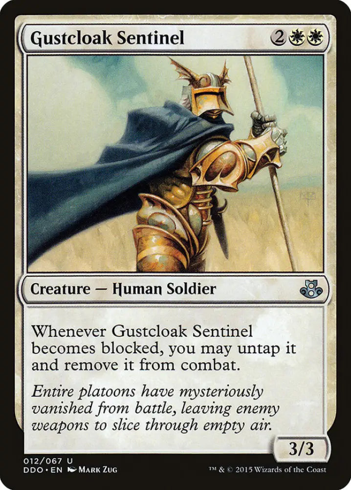 Gustcloak Sentinel [Duel Decks: Elspeth vs. Kiora] - MTG Single