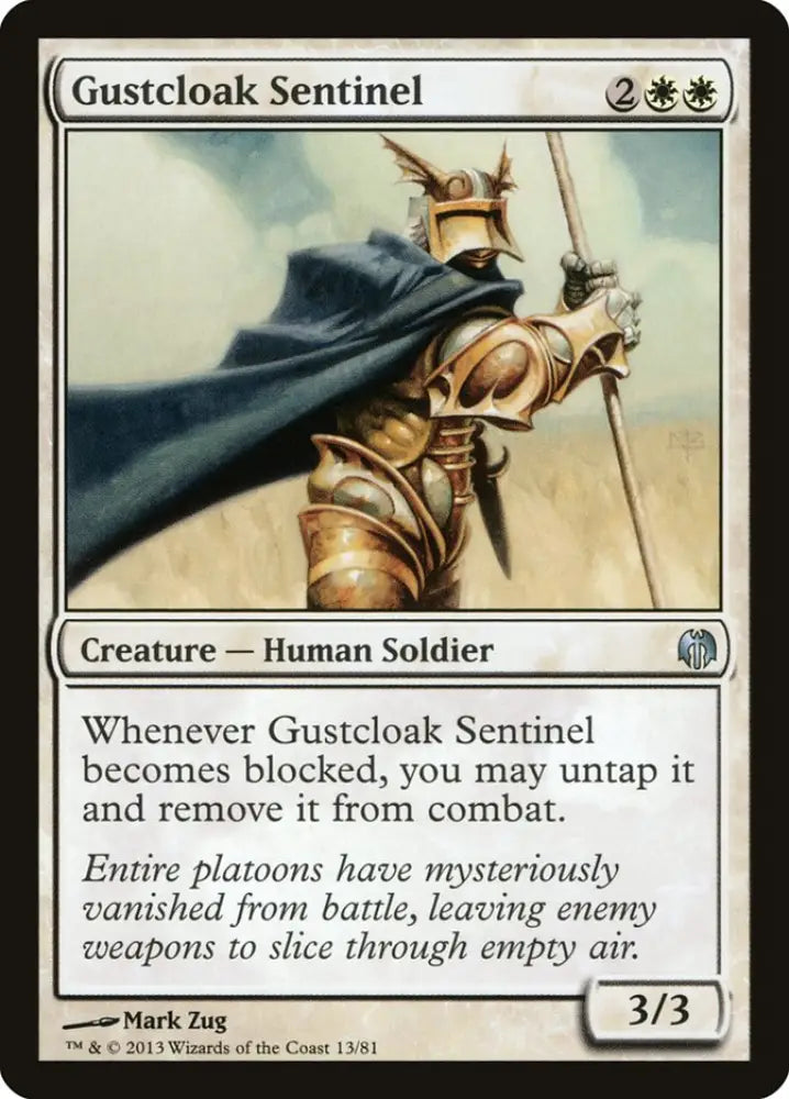 Gustcloak Sentinel [Duel Decks: Heroes vs. Monsters] - MTG Single