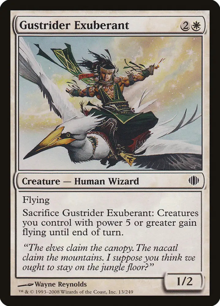Gustrider Exuberant [Shards of Alara] - MTG Single
