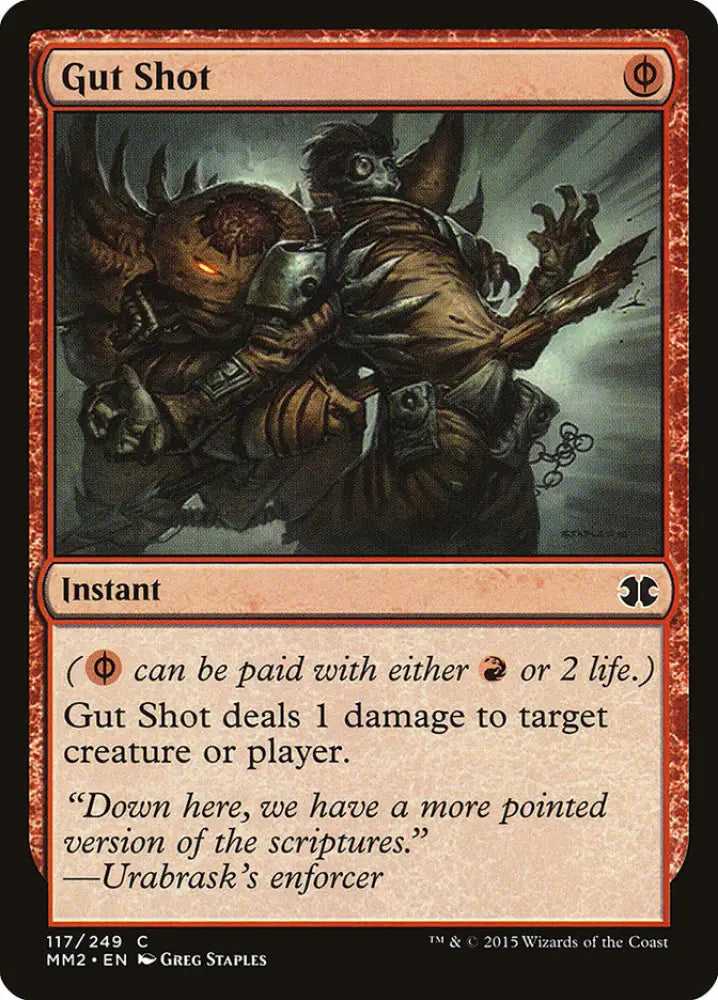 Gut Shot [Modern Masters 2015] - MTG Single