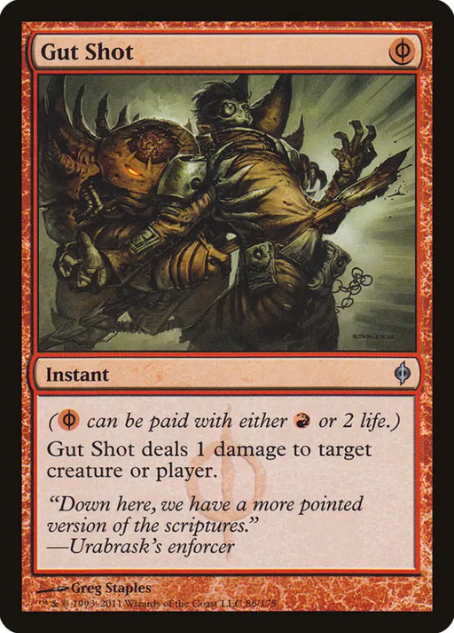 Gut Shot [New Phyrexia] - MTG Single