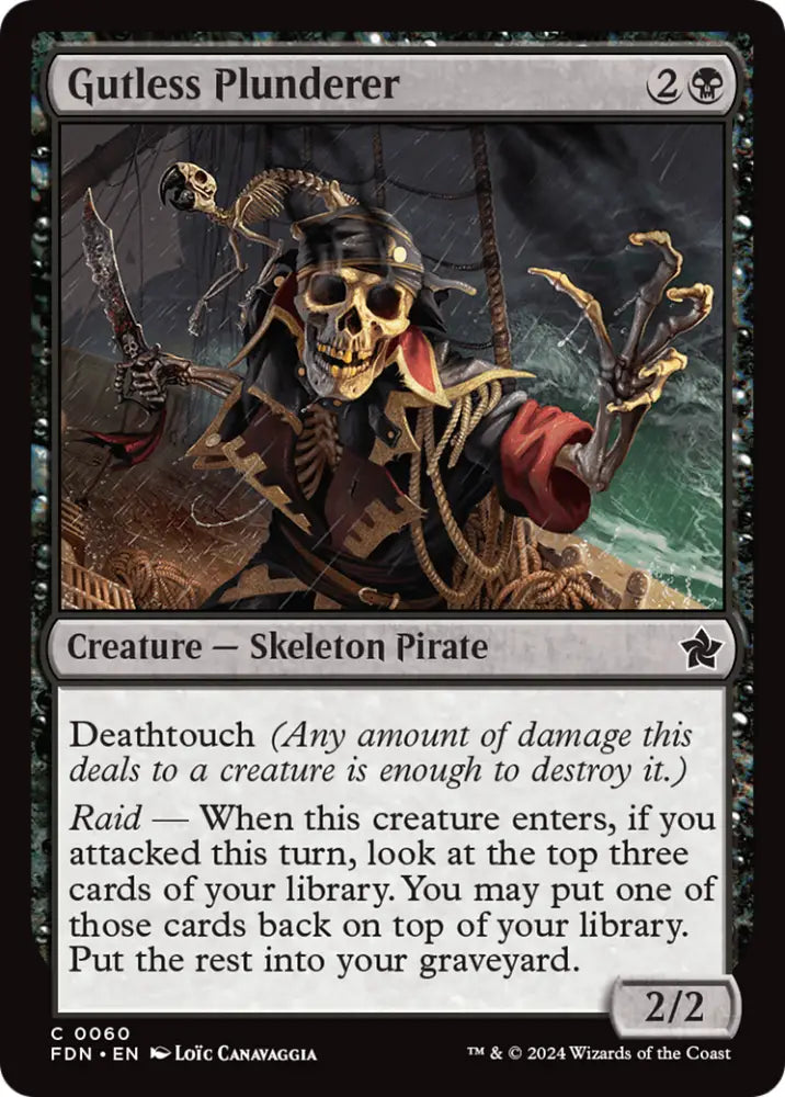 Gutless Plunderer [Foundations] - MTG Single