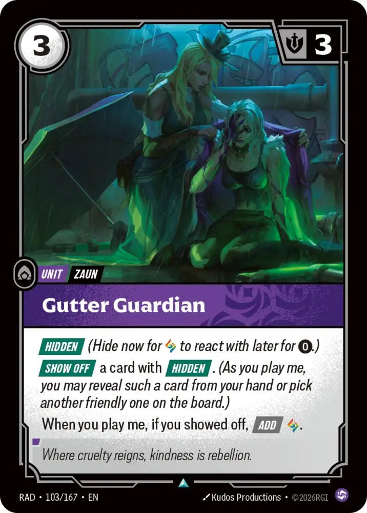 Gutter Guardian (103/167) [Radiance]
