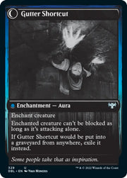 Gutter Skulker // Gutter Shortcut [Innistrad: Double Feature] - MTG Single