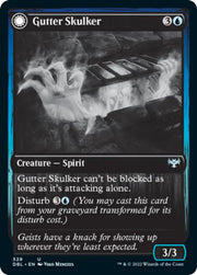 Gutter Skulker // Gutter Shortcut [Innistrad: Double Feature] - MTG Single