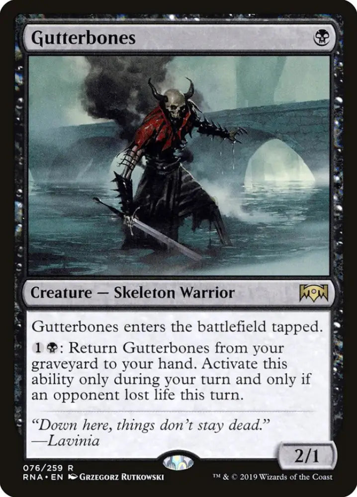 Gutterbones [Ravnica Allegiance] - MTG Single