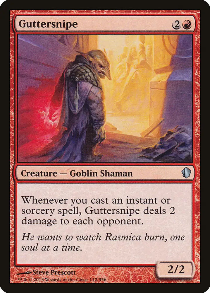 Guttersnipe [Commander 2013] - MTG Single