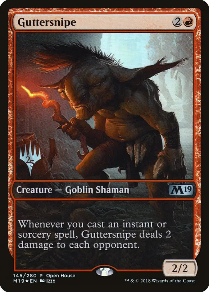 Guttersnipe (Open House) [Core Set 2019 Promos] - MTG Single