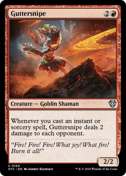 Guttersnipe [Outlaws of Thunder Junction Commander] - MTG Single