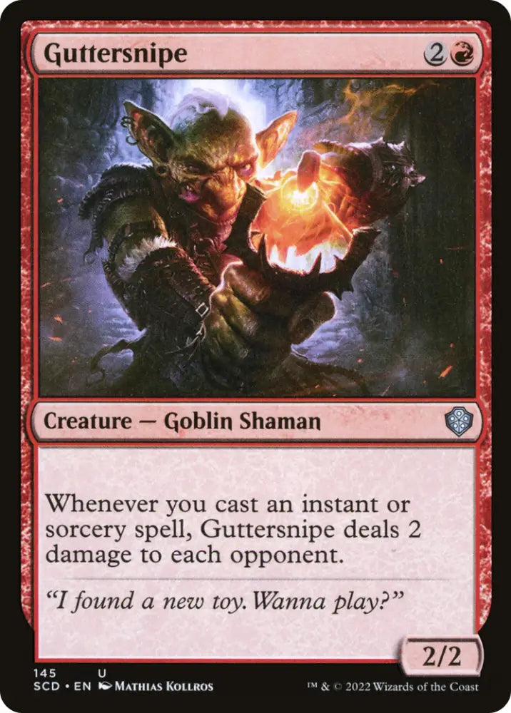 Guttersnipe [Starter Commander Decks] - MTG Single