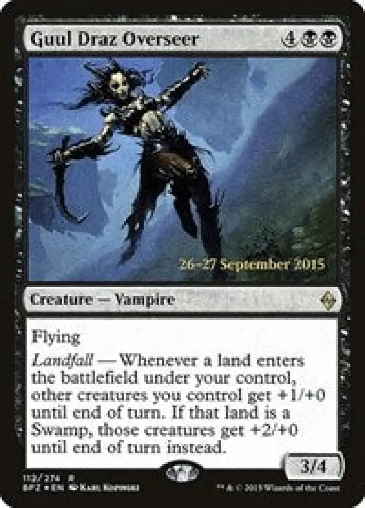 Guul Draz Overseer (112) [Prerelease Cards]