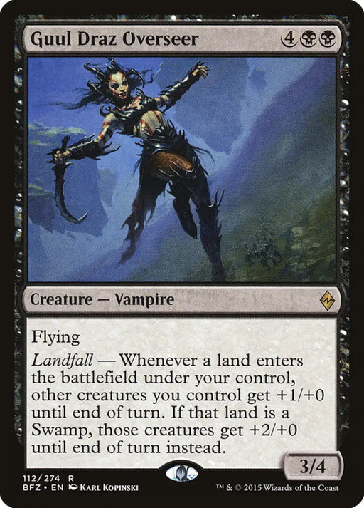 Guul Draz Overseer [Battle for Zendikar] - MTG Single